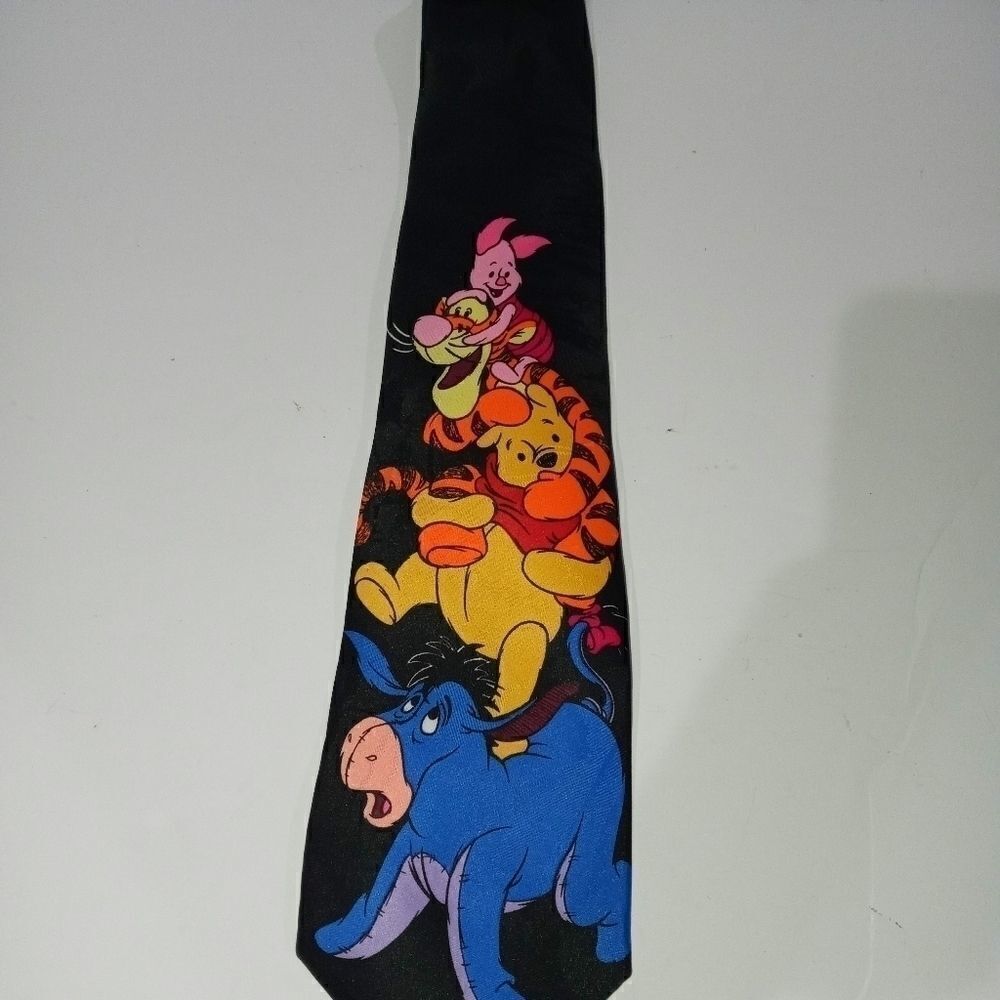 WALT DISNEY Winnie The Pooh Mens Necktie